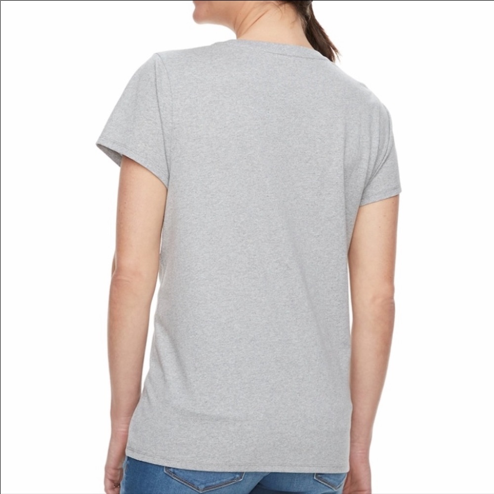 Snoopy “Love Your Mother” Graphic Tee Grey Size Small - Picture 2 of 3